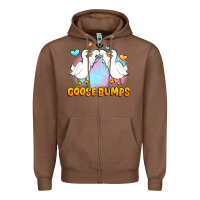 Chestnut goose bumps Zipper Hoodie - JahusDesignShop