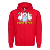 Red goose bumps Zipper Hoodie - JahusDesignShop