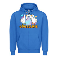 True Royal goose bumps Zipper Hoodie - JahusDesignShop