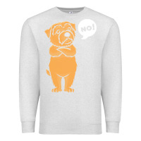 Oatmeal Heather norfolk terrier t  shirt stubborn norfolk terrier t  shirt Premium Sweatshirt - linhVisuals