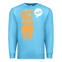 Ocean Blue norfolk terrier t  shirt stubborn norfolk terrier t  shirt Premium Sweatshirt - linhVisuals