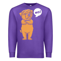 Purple norfolk terrier t  shirt stubborn norfolk terrier t  shirt Premium Sweatshirt - linhVisuals