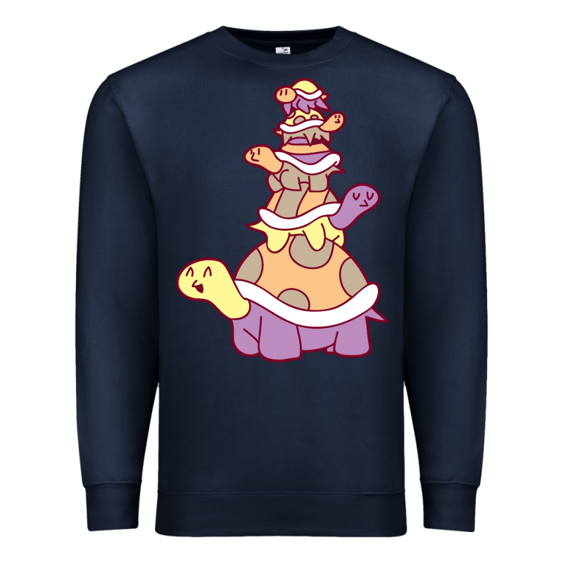 Cute Turtle Stack Premium Sweatshirt by linhVisuals | Teevron