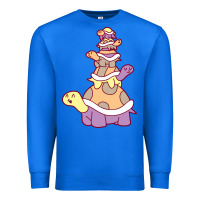 True Royal cute turtle stack Premium Sweatshirt - linhVisuals