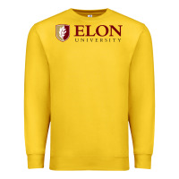 Lemon ELON UNIVERSITY Premium Sweatshirt - linhVisuals