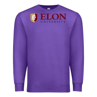 Purple ELON UNIVERSITY Premium Sweatshirt - linhVisuals