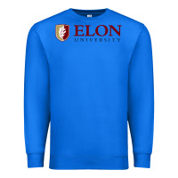 True Royal ELON UNIVERSITY Premium Sweatshirt - linhVisuals