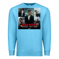 Ocean Blue Mission Impossible Premium Sweatshirt - linhVisuals