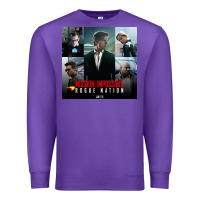 Purple Mission Impossible Premium Sweatshirt - linhVisuals