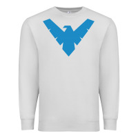 Dove Grey nightwing Premium Sweatshirt - linhVisuals