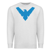 Oatmeal Heather nightwing Premium Sweatshirt - linhVisuals