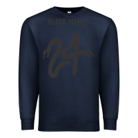 Navy #black #mamba #24 Premium Sweatshirt - linhVisuals