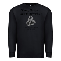 Black funny thomas jefferson usa history teacher student gift t shirt Premium Sweatshirt - linhVisuals