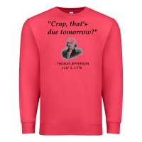 Cardinal funny thomas jefferson usa history teacher student gift t shirt Premium Sweatshirt - linhVisuals