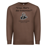 Chestnut funny thomas jefferson usa history teacher student gift t shirt Premium Sweatshirt - linhVisuals