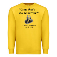 Lemon funny thomas jefferson usa history teacher student gift t shirt Premium Sweatshirt - linhVisuals