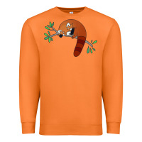 Carrot red panda sleeping Premium Sweatshirt - linhVisuals