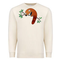 Sandshell red panda sleeping Premium Sweatshirt - linhVisuals