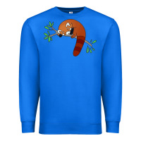 True Royal red panda sleeping Premium Sweatshirt - linhVisuals