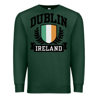 Sports Green dublin ireland Premium Sweatshirt - linhVisuals