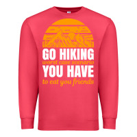 Cardinal hiking t  shirt go hiking Premium Sweatshirt - linhVisuals