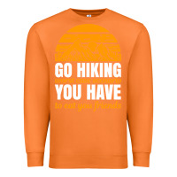 Carrot hiking t  shirt go hiking Premium Sweatshirt - linhVisuals