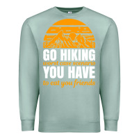 Seafoam hiking t  shirt go hiking Premium Sweatshirt - linhVisuals