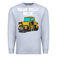 Heather Grey asphalt paver gift premium t shirt Premium Sweatshirt - linhVisuals