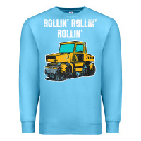 Ocean Blue asphalt paver gift premium t shirt Premium Sweatshirt - linhVisuals