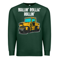 Sports Green asphalt paver gift premium t shirt Premium Sweatshirt - linhVisuals