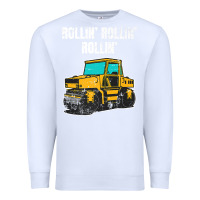 White asphalt paver gift premium t shirt Premium Sweatshirt - linhVisuals