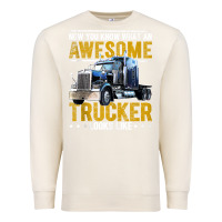 Sandshell awesome trucker big rig semi trailer truck driver gift men tank top Premium Sweatshirt - linhVisuals