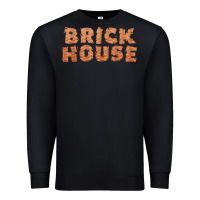 Black brick house funny t shirt Premium Sweatshirt - linhVisuals
