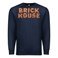 Navy brick house funny t shirt Premium Sweatshirt - linhVisuals