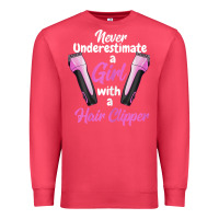 Cardinal barber shirts for women   funny hairdresser barber t shirt Premium Sweatshirt - linhVisuals