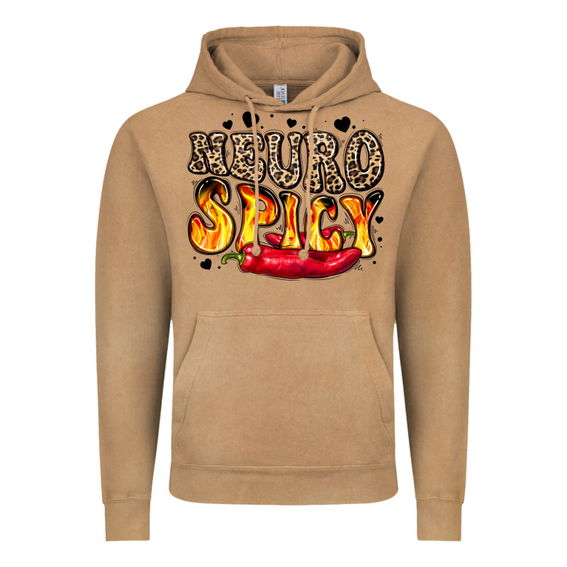 Neuro Spicy Neurodivergence Vintage Hoodie by LillyAllenDesigns | Teevron