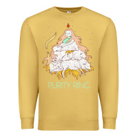 Antique Gold purity ring müsïc Premium Sweatshirt - linhVisuals