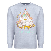 Heather Grey purity ring müsïc Premium Sweatshirt - linhVisuals