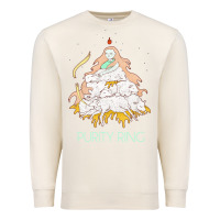 Sandshell purity ring müsïc Premium Sweatshirt - linhVisuals