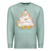 Seafoam purity ring müsïc Premium Sweatshirt - linhVisuals