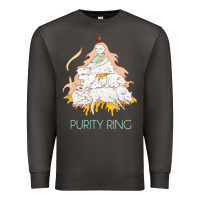 Smoke purity ring müsïc Premium Sweatshirt - linhVisuals