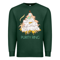 Sports Green purity ring müsïc Premium Sweatshirt - linhVisuals
