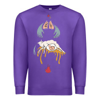 Purple purity ring müsïc Premium Sweatshirt - linhVisuals