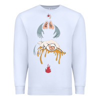 White purity ring müsïc Premium Sweatshirt - linhVisuals