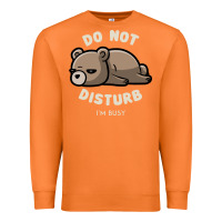 Carrot do not disturb i'm busy funny lazy gift Premium Sweatshirt - linhVisuals