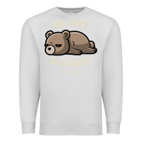 Dove Grey do not disturb i'm busy funny lazy gift Premium Sweatshirt - linhVisuals