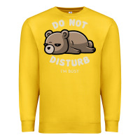 Lemon do not disturb i'm busy funny lazy gift Premium Sweatshirt - linhVisuals