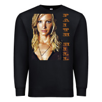 Black faith hill Premium Sweatshirt - linhVisuals