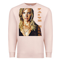 Pale Pink faith hill Premium Sweatshirt - linhVisuals