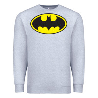 Heather Grey bat classic Premium Sweatshirt - linhVisuals